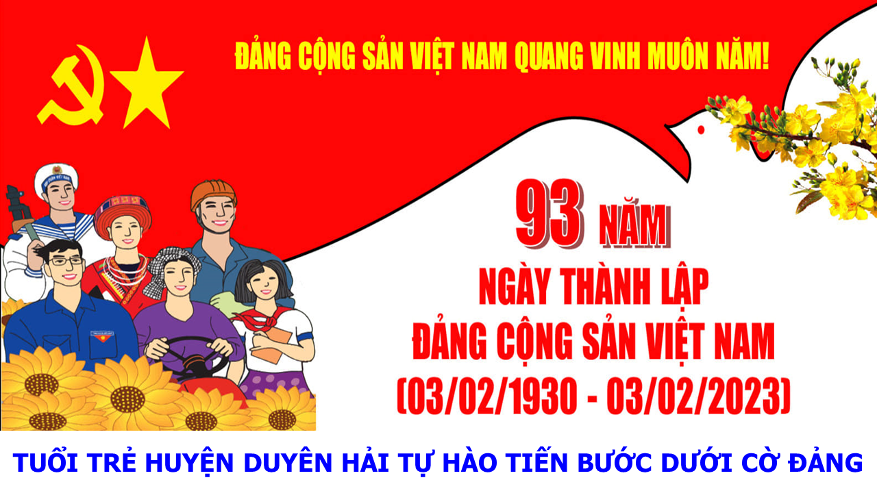 Tuổi trẻ huyện Duyên Hải tích cực tham gia các hoạt động chào mừng kỷ niệm 93 năm Ngày thành lập Đảng Cộng sản Việt Nam